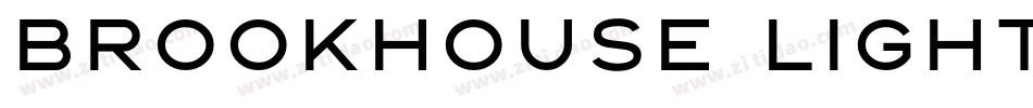 Brookhouse Light字体转换